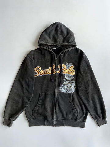 Southpole Crown Graphic Zip Hoodie (XL)
