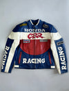 Honda CBR HRC Leather Racing Jacket  Alpinestars Michelin Patches (M)