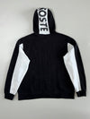 Lacoste Sport Black & White Colorblock Full-Zip Hoodie (3XL)