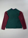 Lacoste Live Colorblock Navy Green Burgundy Knit Sweater – Size 7 (XL)