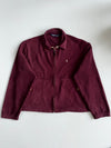 Polo Ralph Lauren Burgundy Fleece Harrington Jacket(2XL)