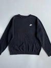 Nike | Black Logo Crewneck Sweatshirt | (L/XL)
