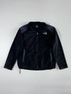 The North Face Full-Zip Fleece Jacket with Nylon Shoulder Overlays – Black – (M)