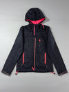 Superdry Original Windtrekker Black & Red Hooded Technical Jacket Women’s (XS)