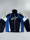 Alpinestars Original Textile Motorcycle Racing Jacket(Back Padded) (L)
