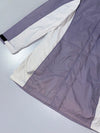 Columbia | Purple & White Colorblock Hooded Rain Jacket Women's | (M)