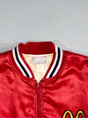 Adidas x McDonald’s Red Satin Varsity Bomber Jacket (L)