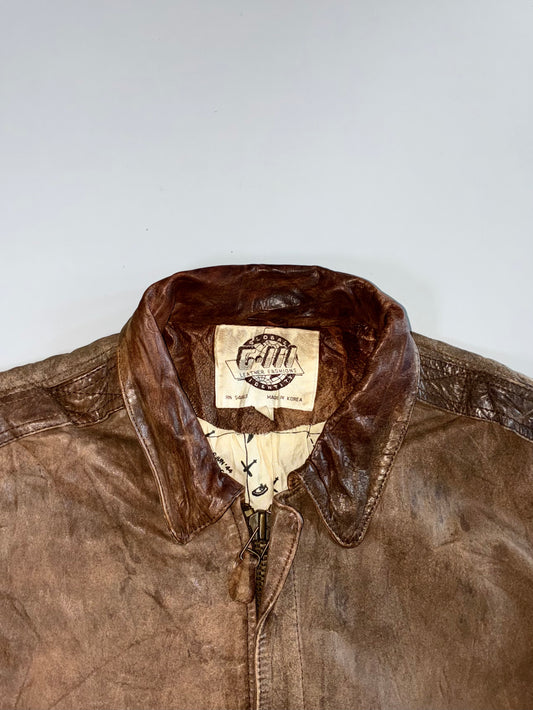Vintage G-III Premium Original Pure Leather Jacket (L)