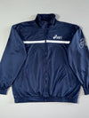 Vintage Asics Team Navy Track Jacket – Embroidered Logo | (2XL)
