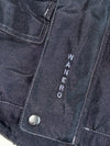 Vintage Wingx Wanero Black & Blue Motorcycle Touring Jacket Paded (M)