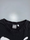 Puma | Oversized Cat Logo Tee | Black (L)