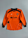 Pendle St. Clare’s School Long Sleeve Football Jersey – Orange & Black (S)