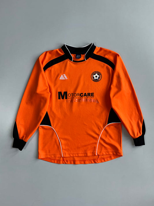 Pendle St. Clare’s School Long Sleeve Football Jersey – Orange & Black (S)
