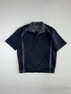 Nike Golf Short Sleeve Half-Zip Pullover – Black/Grey (L/XL)