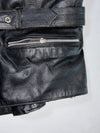Etches Leder Premium Original Riding Heavy Leather Jacket (XL)