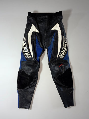 Vintage Alien Racetec Leather Motorcycle Racing Pants (W:34) (L:42)