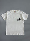 Fruit of the Loom Heavy Cotton Don Quixote Silhouette Graphic T-Shirt White (XS)