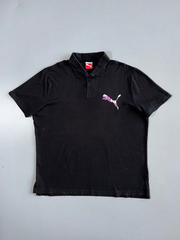 Puma | Sport Lifestyle Polo | Black/Purple Cat (XL)