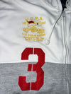 U.S. Polo AssnWhite & Grey Big Pony No.3 Zip Hoodie (2XL)