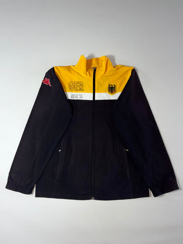 Kappa Germany “GER Berlin” Track Jacket – Black/Yellow (M)
