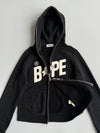 A Bathing Ape BAPE STA Full Zip Hoodie Black (XS)