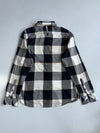 Adidas Originals Buffalo Check Flannel Shirt – Grey/Black/Cream ( S)
