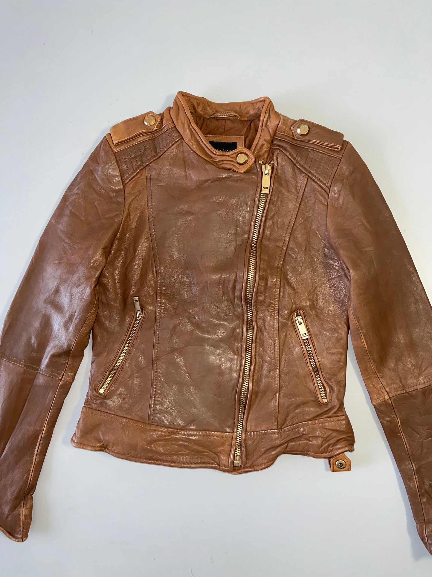ZZara Original Leather Jacket (XXS)