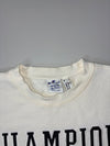 Champion | Cream Arch Logo Crewneck Sweatshirt (M)