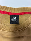 New Balance Big Logo Crewneck Sweatshirt Camel Tan — (M)