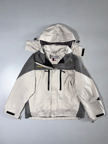 Columbia Titanium Interchange Shell Jacket Grey/White (XL/2XL)