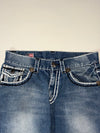 True Religion Style Big Stitch Jeans (W:32) (L:42)
