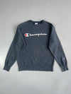 Champion Big Script Logo Crewneck Sweatshirt (S)