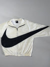 Nike Big Swoosh Off-White Windbreaker Jacket (L)