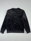 FILA Black Velour Embroidered Logo Sweatshirt – (S)