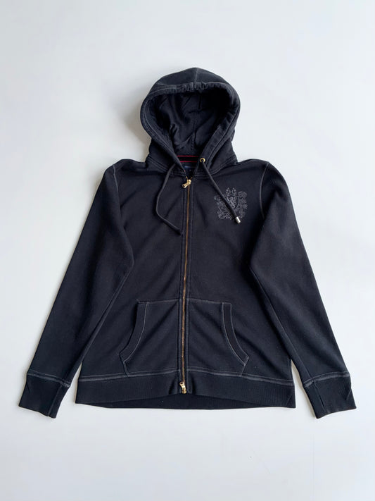 Tommy Hilfiger Crest Logo Zip Hoodie (M)