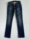 True Religion Dark Wash Flap-Pocket Jeans Women’s (W:28|L:41)