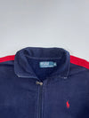 Polo Ralph Lauren Navy/Red Stripe Track Jacket (L)