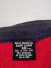 Polo Jeans Co. Ralph Lauren | Red Navy Ribbed Quarter Zip (2XL)