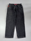 Y2K JNCO Black Wash Carpenter Jeans (W:36) (L:47)