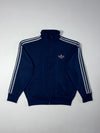 Vintage Adidas Originals Navy Blue Zip-Up Track Jacket (L)