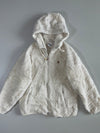 Fila Cream Sherpa Zip Hoodie (S)