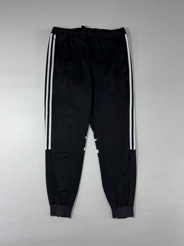 Adidas Originals Black 3-Stripes Fleece Track Pants (W:34) (L:38)