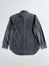 Levi's Black Denim Western Pearl Snap Shirt (XL)