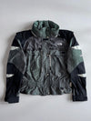 The North Face Extreme Colorblock Ski Jacket Grey Black (XL)