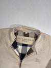 Burberry Brit Harrington Jacket with Nova Check Lining – Stone Beige (M)