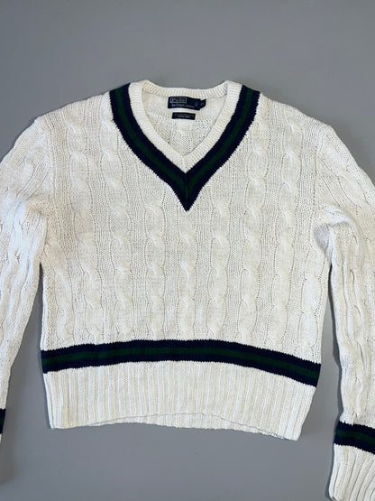 !                                                                                                                                                                           *Ralph*Lauren* Original (Hand Knit) (super premium) Pullover 55%Linen45%Cotton (XL)