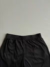 Puma Logo Athletic Shorts Black White Youth (W:26) (L:19.5)