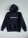 Carhartt WIP Black Logo Hoodie (M)