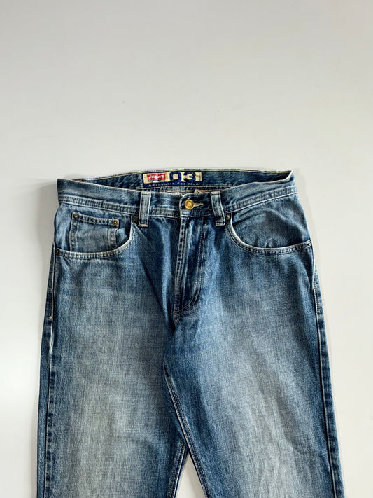 Jinglers Vintage Denim Jeans (W:32 |L:44)