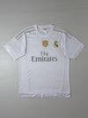 Real Madrid Home Jersey (Fly Emirates) – White, Lexxy Replica Kit  (L)